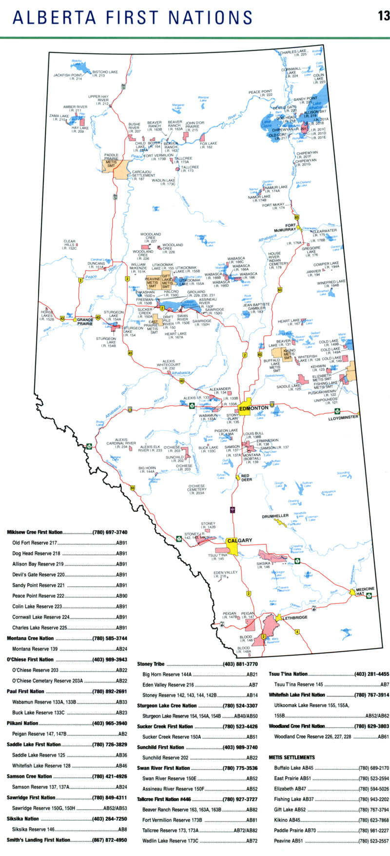 map of alberta first nations        <h3 class=